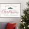 Christmas Farm V by James Wiens 33-in. W x 23-in. H. Canvas Wall Art Print Framed in Grey